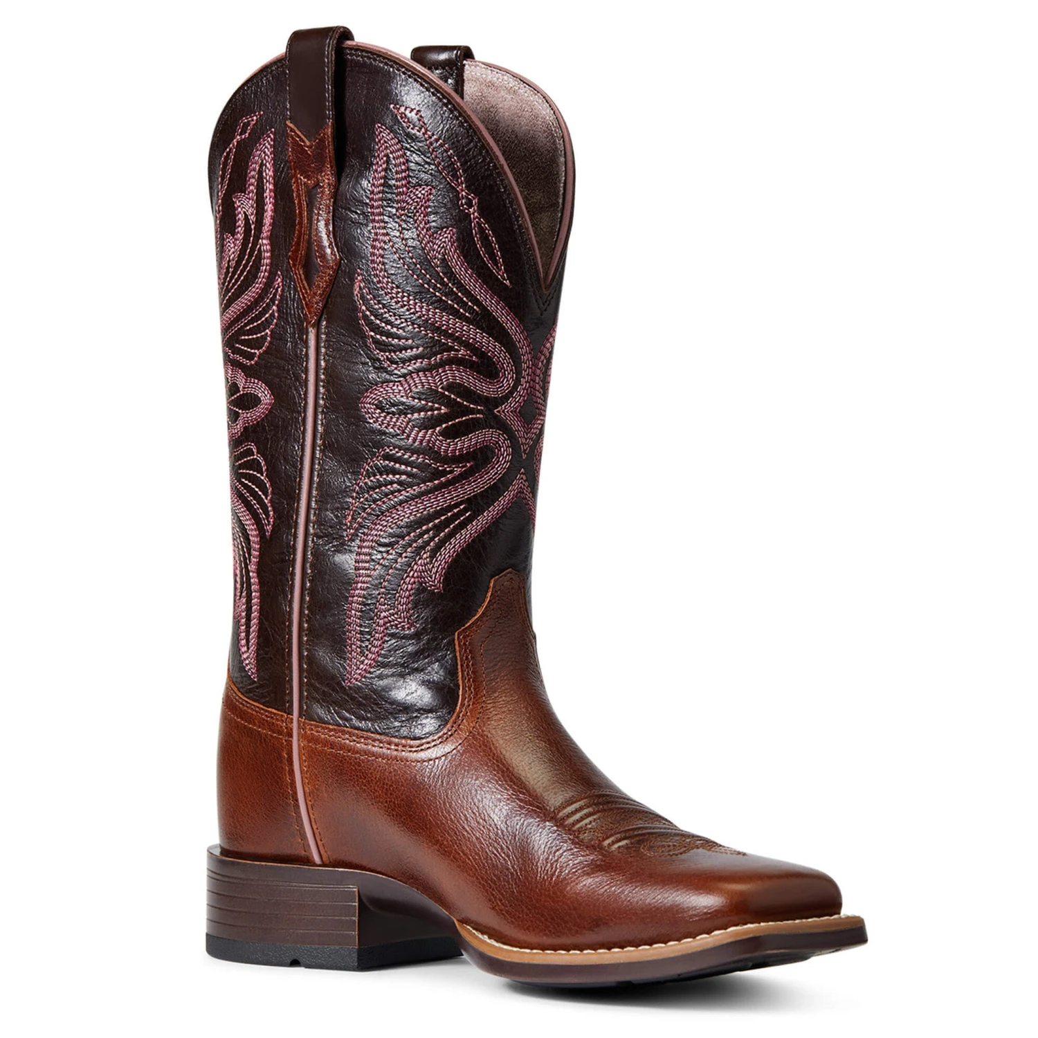 Ariat Women's Edgewood Dark Luggage Boots - Image 7