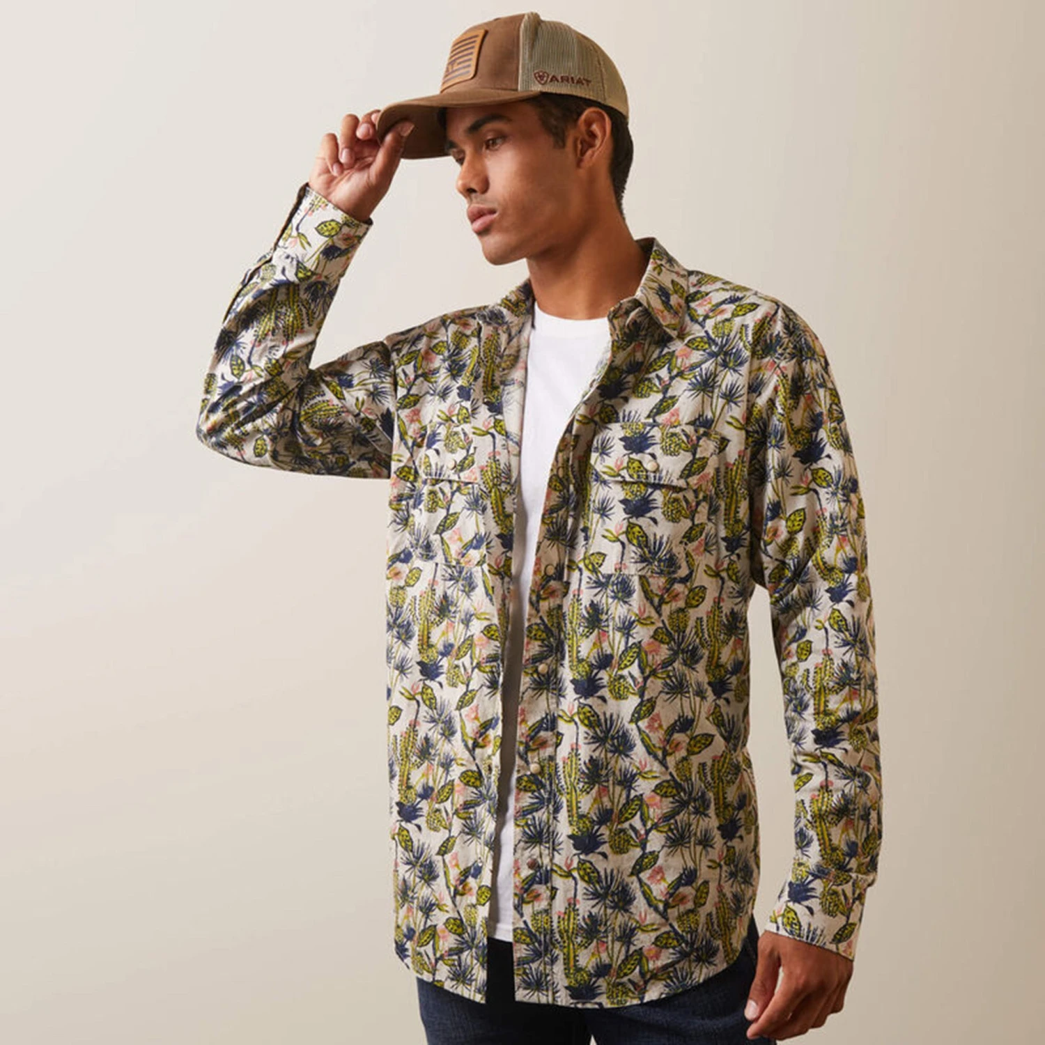 Ariat Men's Hadkins Retro Fit Shirt - Image 4