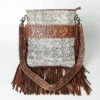 American Darling Hide Tooled Purse