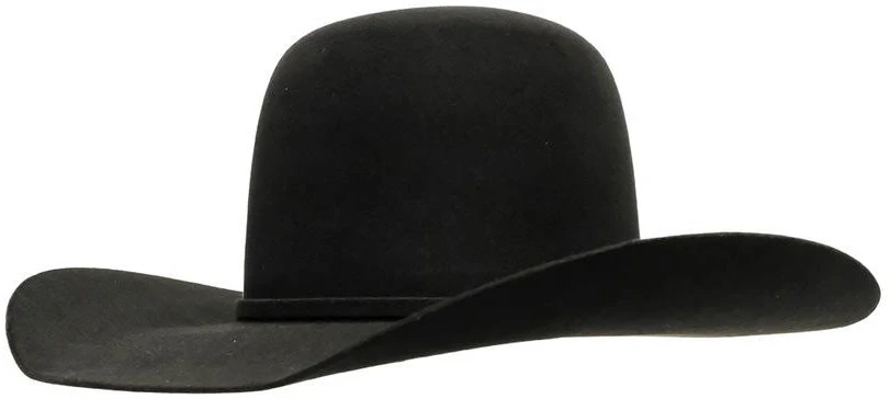 Black 5x Bullrider Felt Hat