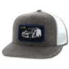 Hooey Brown And Grey Jambo Snap Back Cap