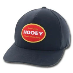 Hooey Kid's Black With Red Patch Cap