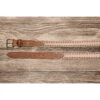 Texas Saddlery Tan/Brown Buckstitch Belt