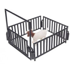 Little Buster Toys Black Hog/Lamb/Goat Stall