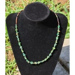 Natural Green Turquoise Necklace