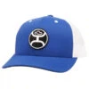 Hooey Blue/White Primo Cap-Classic Hooey Black/White Patch