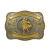 Gold Bull Rider Buckle