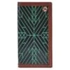 HOOey Turquoise Aztec Rodeo Wallet