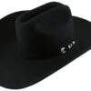 6x Stetson High Noon Fur Felt Cowboy Hat - Black