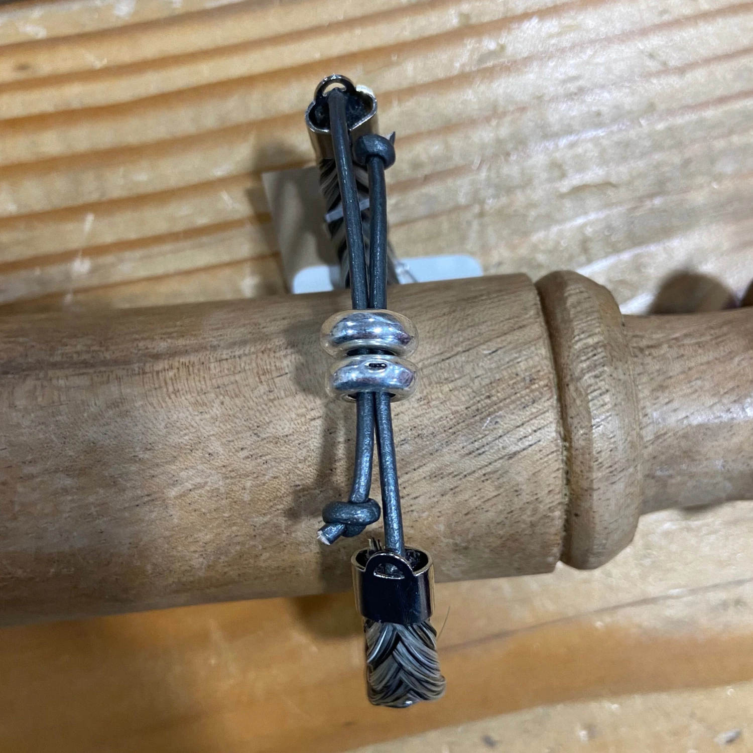 Two Tone Horse Hair Bracelet - Image 2