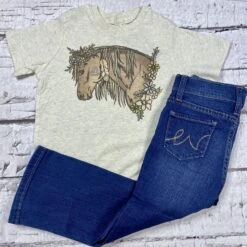 J.Forks Hippie Horse Kid's Tee