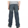 Wrangler Boy's Relaxed Retro Boot Jean - Night Sky