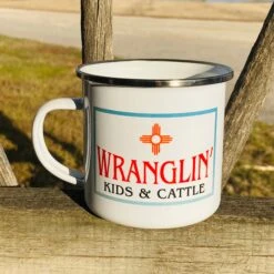 Wranglin Kids & Cattle Campfire Mug