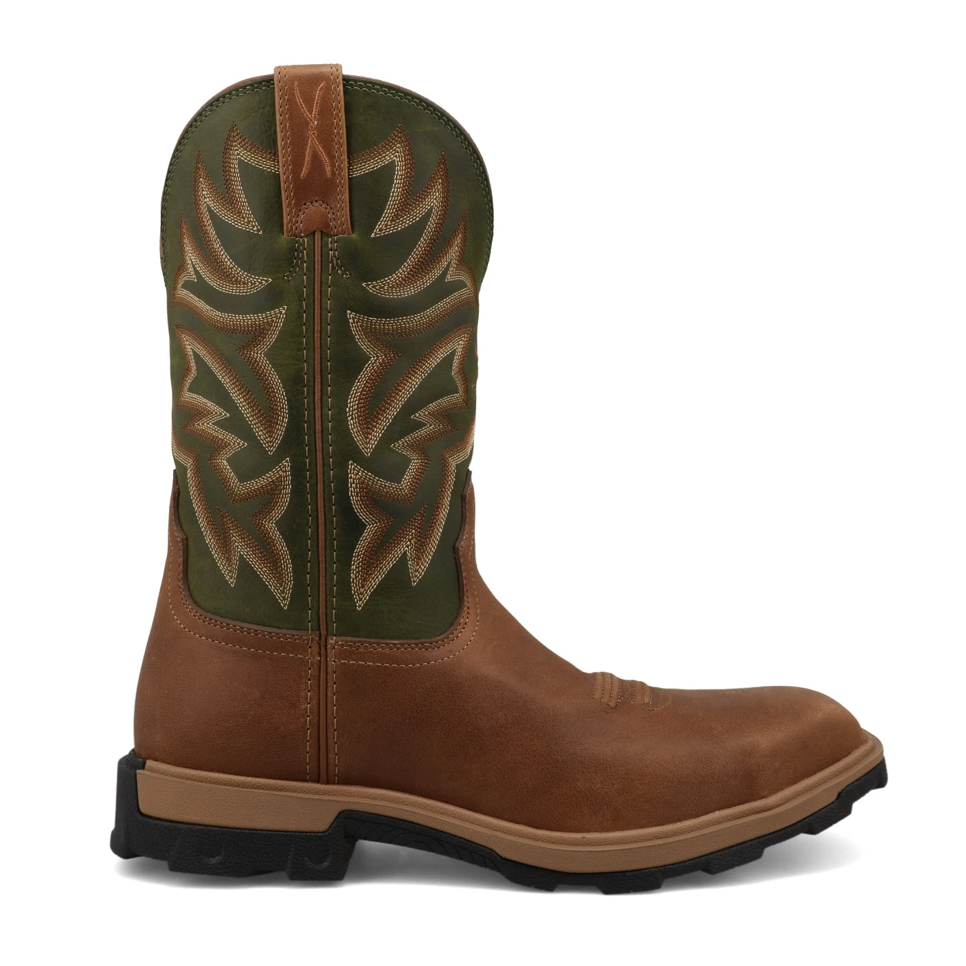 Twisted X Ultra Lite Ginger/Olive Work Boot - Image 4