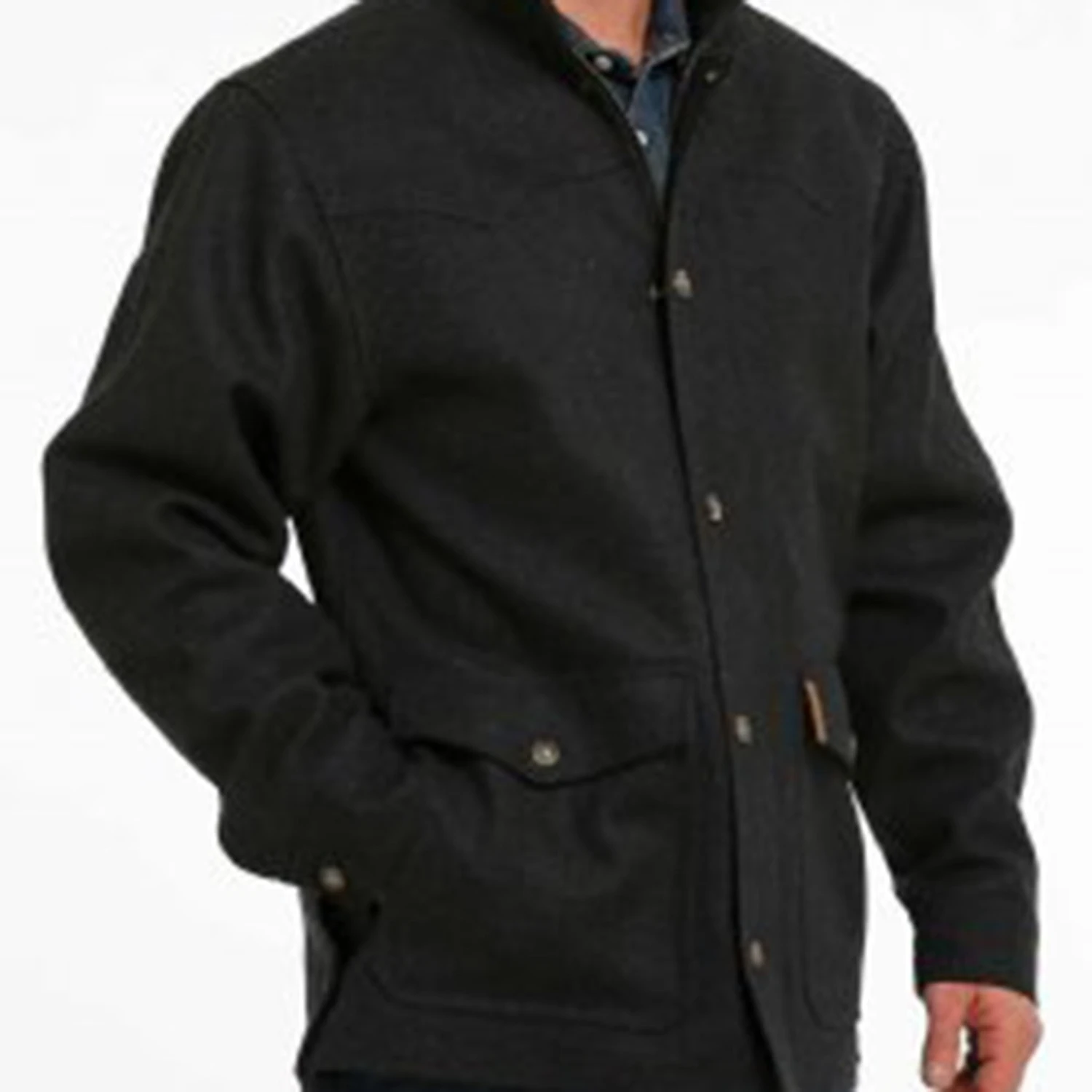 Cinch Men's Charcoal Ranch Coat - Image 2