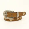 Girl's Nocona Embroidered Flower Belt