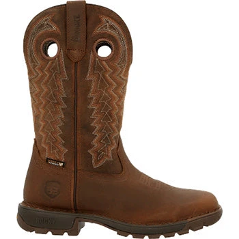Rocky Brown Legacy Steel Toe Boots - Image 3