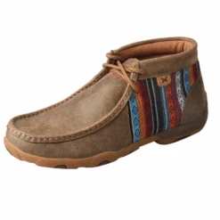 Twisted X Womens Bomber With Multi Pattern Driving Moc