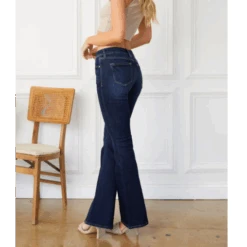 KanCan Ashley Mid Rise Flare