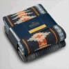 Pendleton Trail Ridge Navy Throw Set