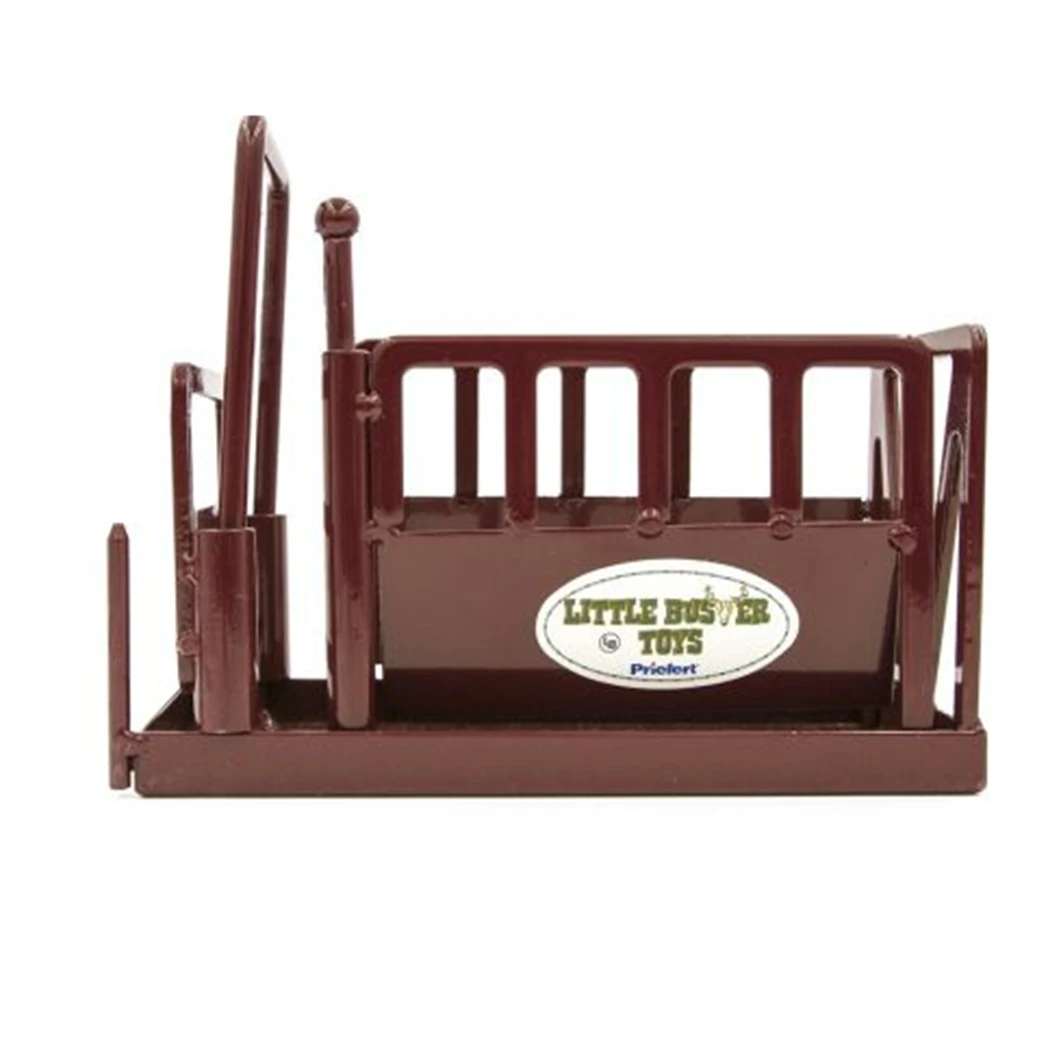Little Buster Toys Red Cattle Squeeze Chute - Image 2