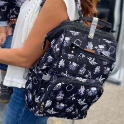 Black Outlaw Diaper Bag