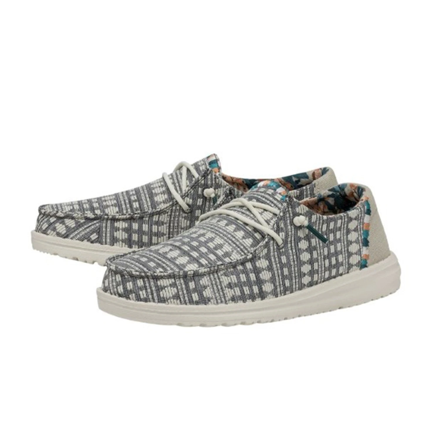 Heydude Hey Dude Women's Wendy Boho Embroidery Grey