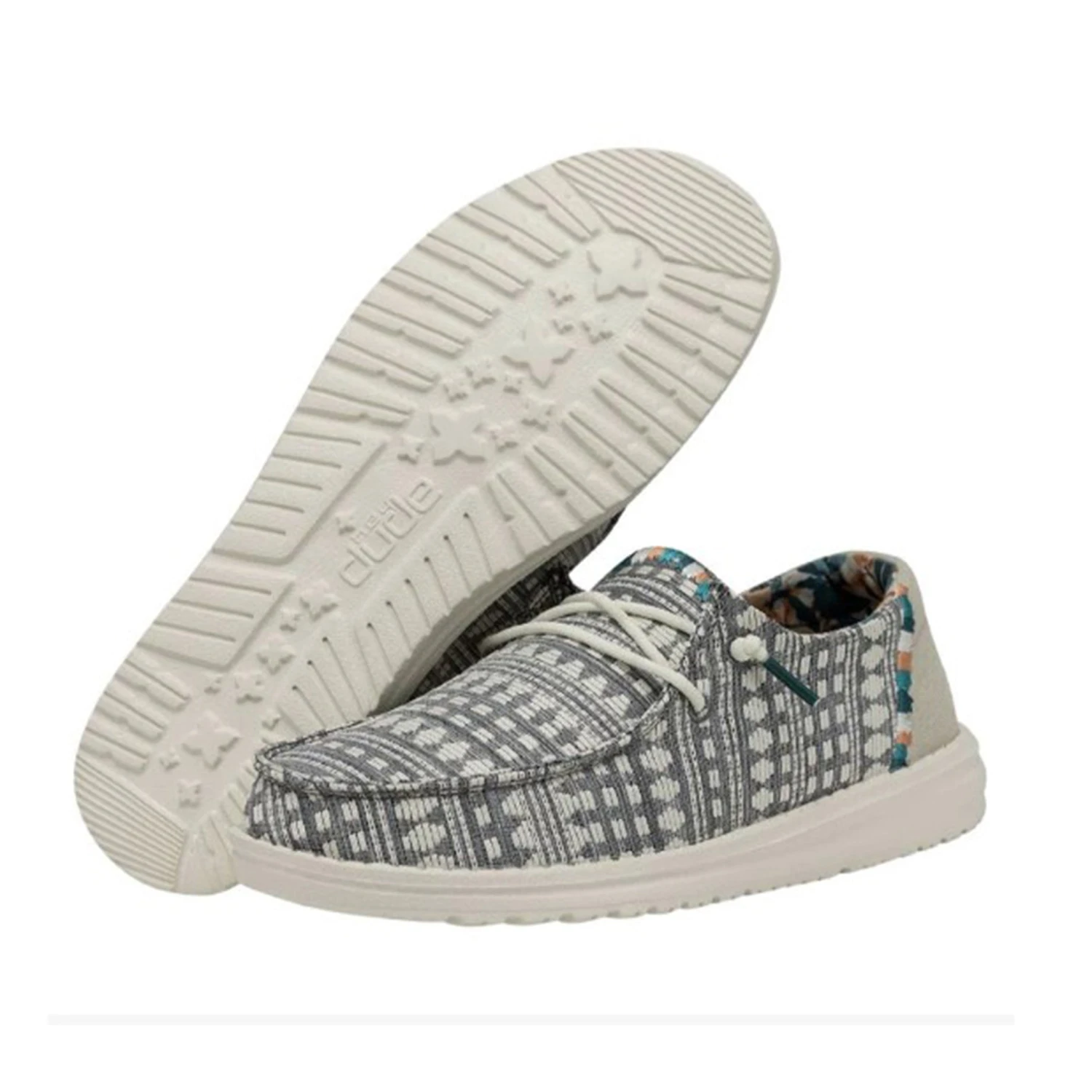 Heydude Hey Dude Women's Wendy Boho Embroidery Grey - Image 2