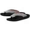 Heydude Hey Dude Women's Meg Waves Black Flip Flops