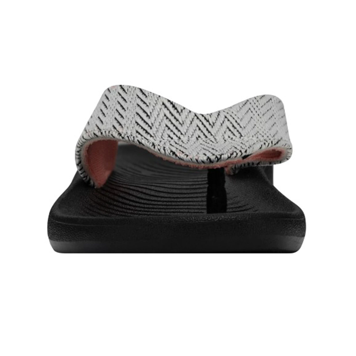 Heydude Hey Dude Women's Meg Waves Black Flip Flops - Image 7