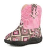 Roper Infant Pink Glitter Diamond Boots