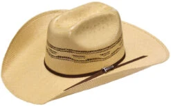 Tan Bangora Straw Hat