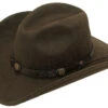Dakota Crushable Brown Wool Hat