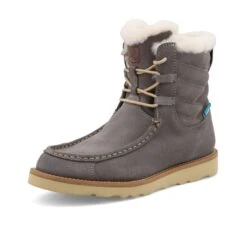 Twisted X Ladies 6" Brushed Nickel Wedge Winter Boot