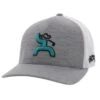 Hooey Golf Grey & White Youth Cap