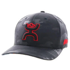 Hooey YOUTH Black Tone On Tone Camo Chris Kyle Cap-Hooey Patch