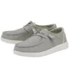 Heydude Hey Dude Youth Wendy Chambray Braid Grey Shoe