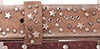 Kid's Brown Star Studded Belt