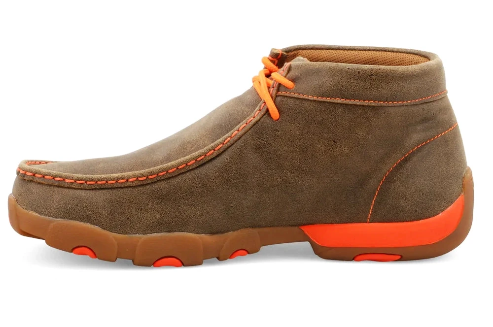 Twisted X Men's Brown & Orange Driving Moc - Image 2