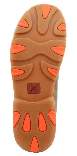 Twisted X Men's Brown & Orange Driving Moc - Image 3