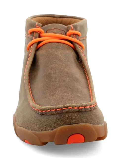Twisted X Men's Brown & Orange Driving Moc - Image 5