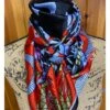 Whipin Wild Rags Red And Black Bold Print Wild Rag