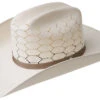Bailey Hat Company Enzo Hexagon Vents Straw Hat